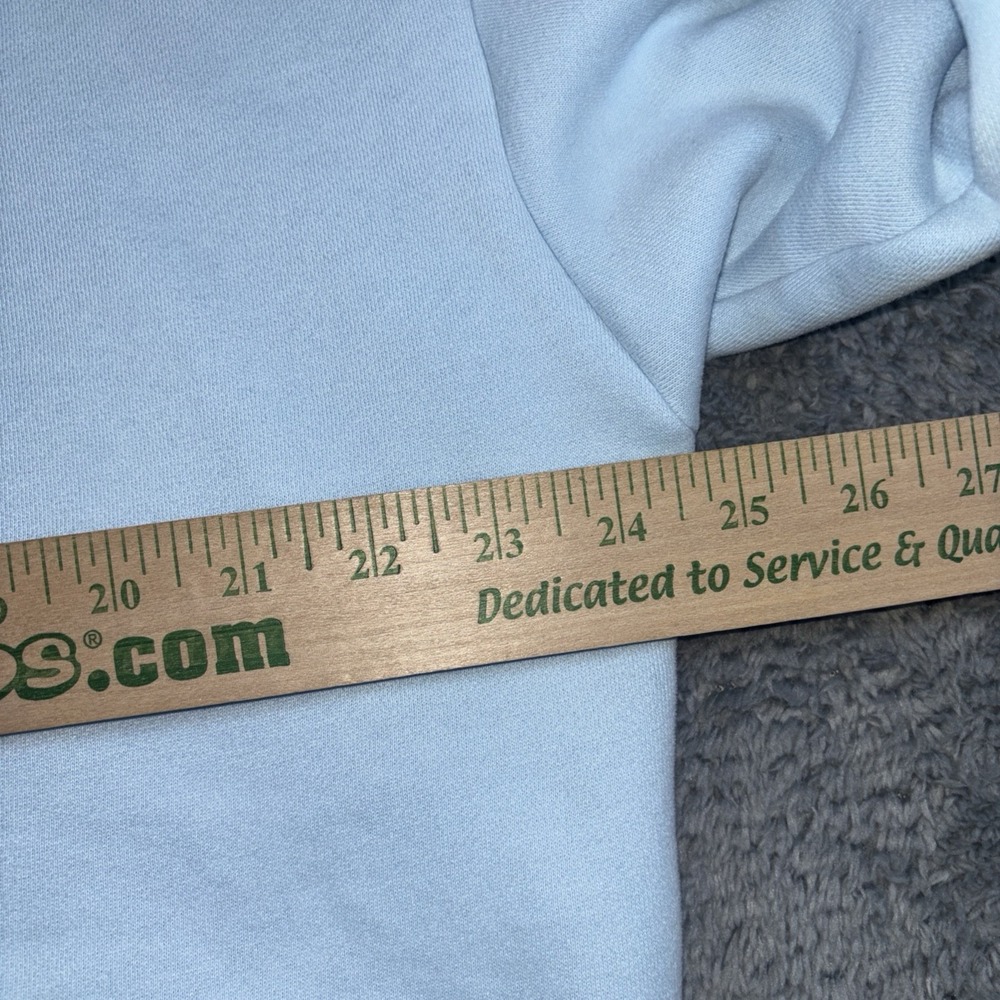 Comfrt Pastel Collection Hoodie - Baby Blue Size Large - Picture 3 of 9